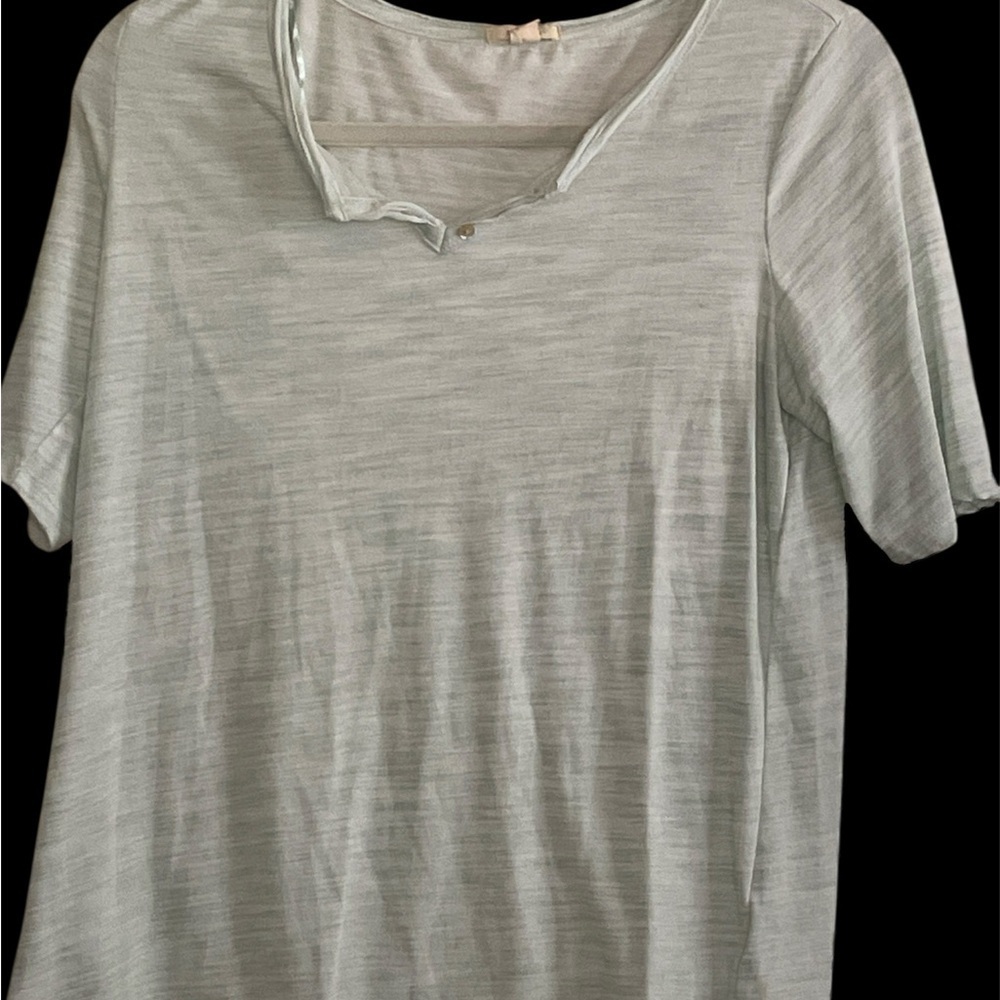 Esprit Green Fitted Short Sleeve T-Shirt